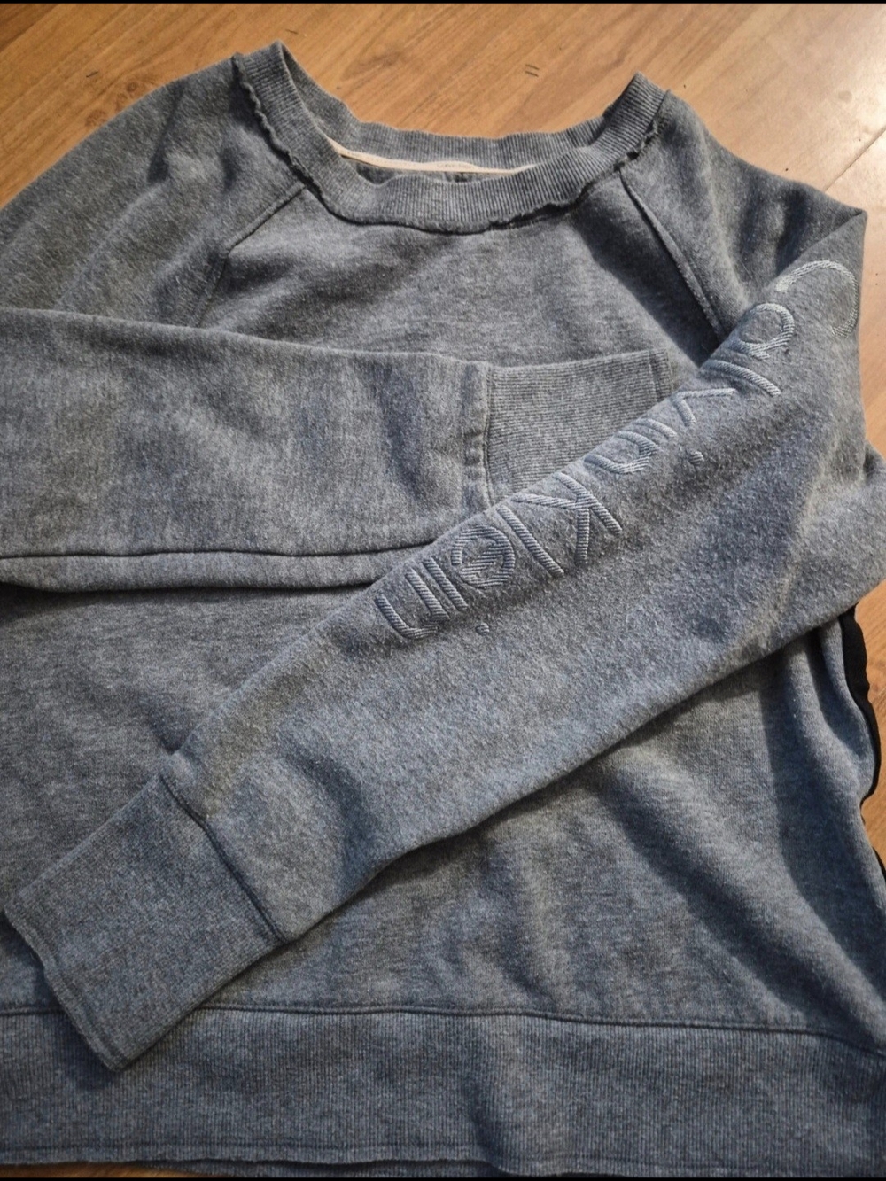 Calvin Klein Gray Performance Crewneck Sweatshirt